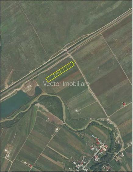 Teren 6000mp*Domnesti*Salciei-Haltei-Ciocarliei*Drum asfaltat cu utilitati - 11