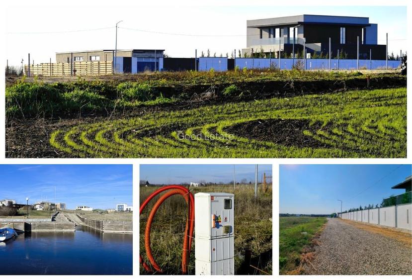 TEREN 762mp zona privata exclusivista Izvorani Delta Snagov la 100m lac - 8