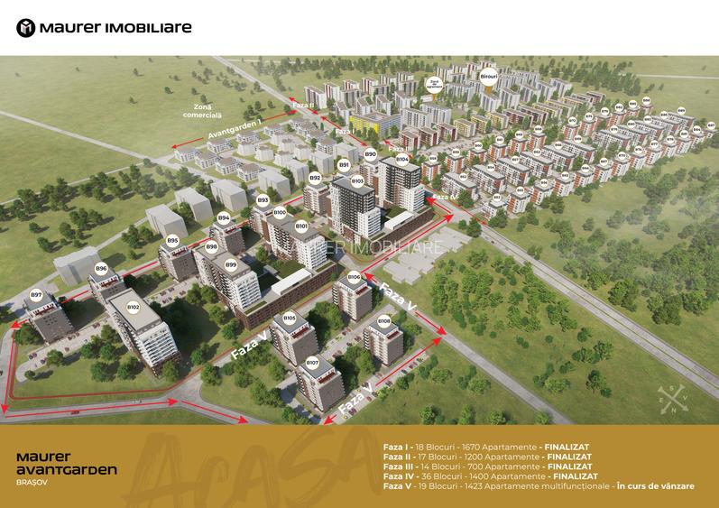 Duplex FINALIZAT cu mutare Imediată în Avantgarden3 Faza V - 1