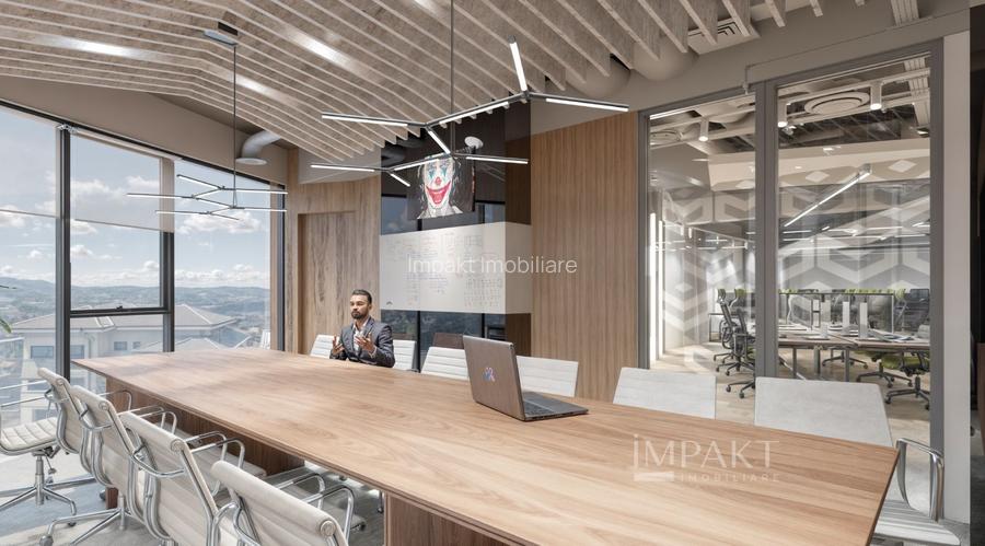 Spatiu servicii in cladire de birouri 440 m2 finisat la CHEIE,  Europa - 10