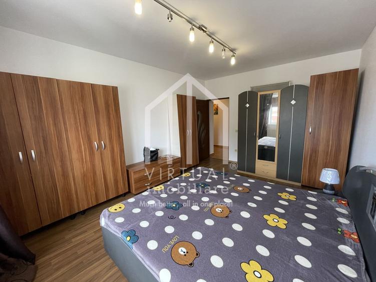 Apartament de inchiriat 3 camere, 2 bai, bucatarie inchisa- Turnisor