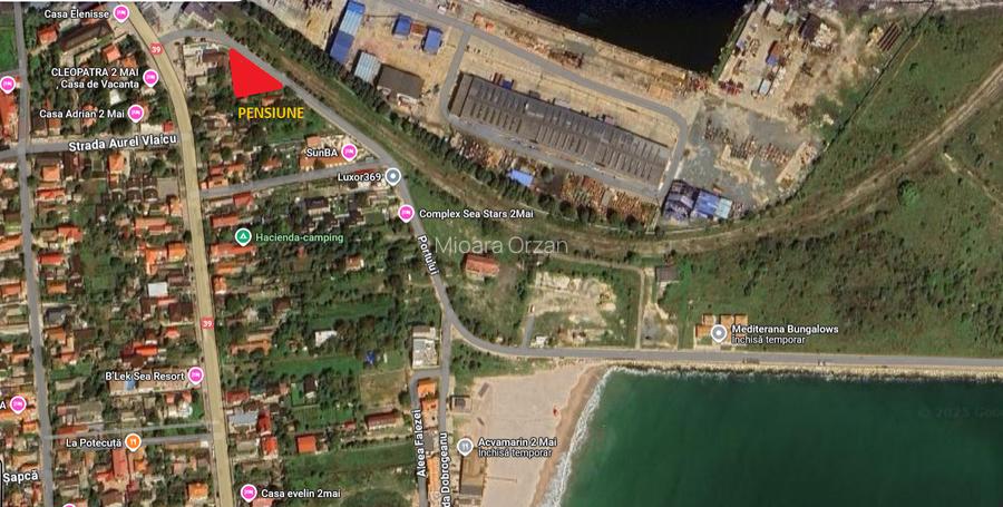 2 Mai - la 4 minute de plaja - pensiune 8 camere, finalizata 60% - 2