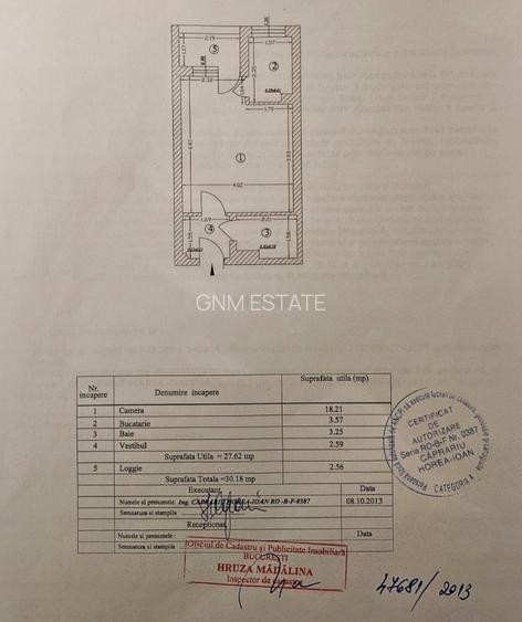 Garsoniera Maior Coravu etaj 7/ 10 - 9