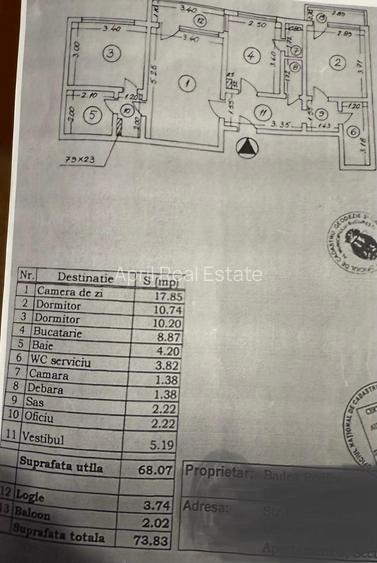 Mosilor, ap. 3 camere, 74mp, et.1, mobilat, 184.000Euro - 19