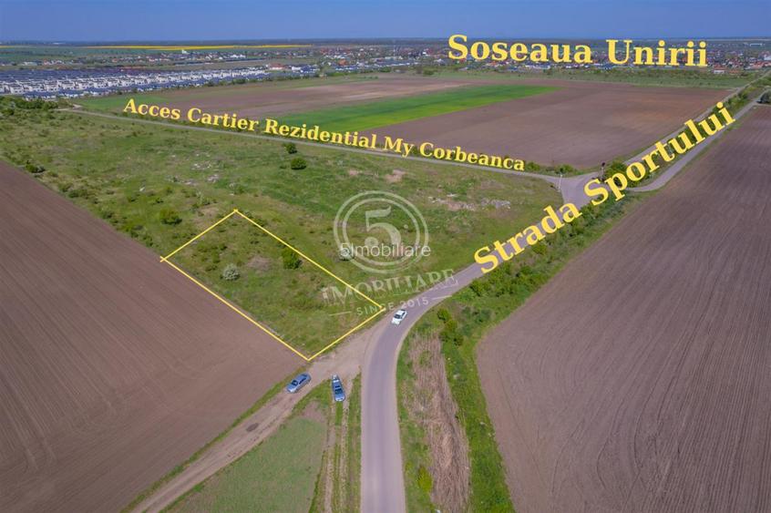 Corbeanca Strada Sportului -Acces direct catre viitoarea Autostrada de Centura - 2