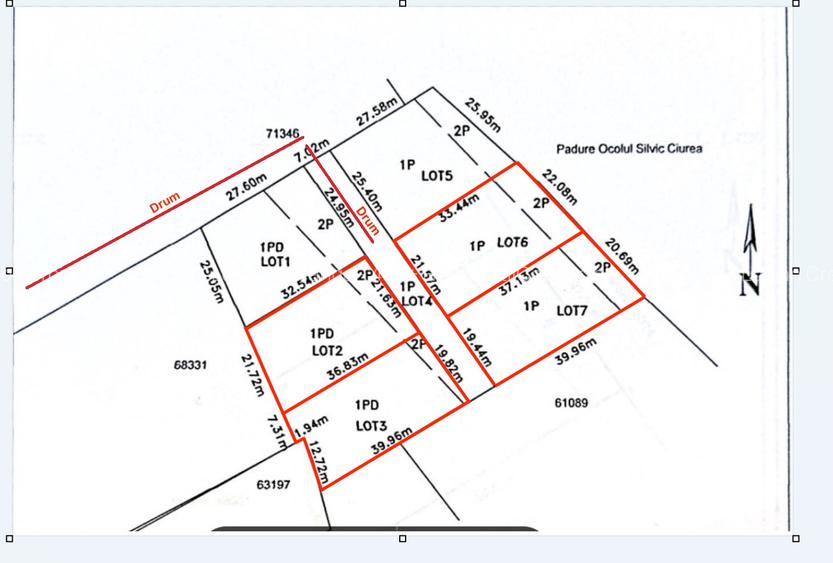 Teren parcele, de la 748mp la 3024mp, Barnova Sf. Ap. Petru - 2