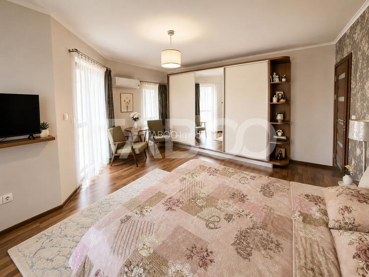 Casa individuala moderna de vanzare in Sura Mica teren pod si pivnita - 8