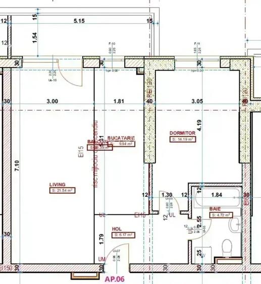 Apartament 2 camere | Mobilat | Cu Finisaje IEla Cotroceni Faza II | - 11