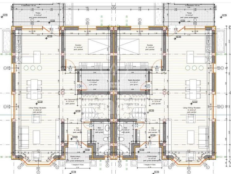 Casa duplex moderna de 168 mp utili teren 600 mp in satul Gheorghieni / Borhanci - 4