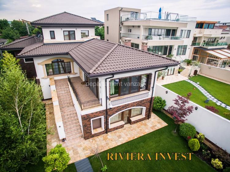 Ovidiu Sud-Vila de lux cu piscină și ponton situate pe malul lacului Siutghiol - 9