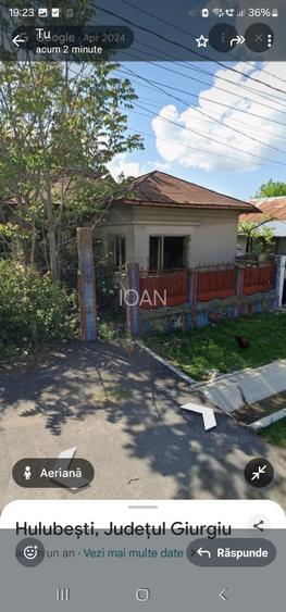 Teren intravilan 780 mp + casă și anexe – Hulubești, Călugăreni, asfalt - 4