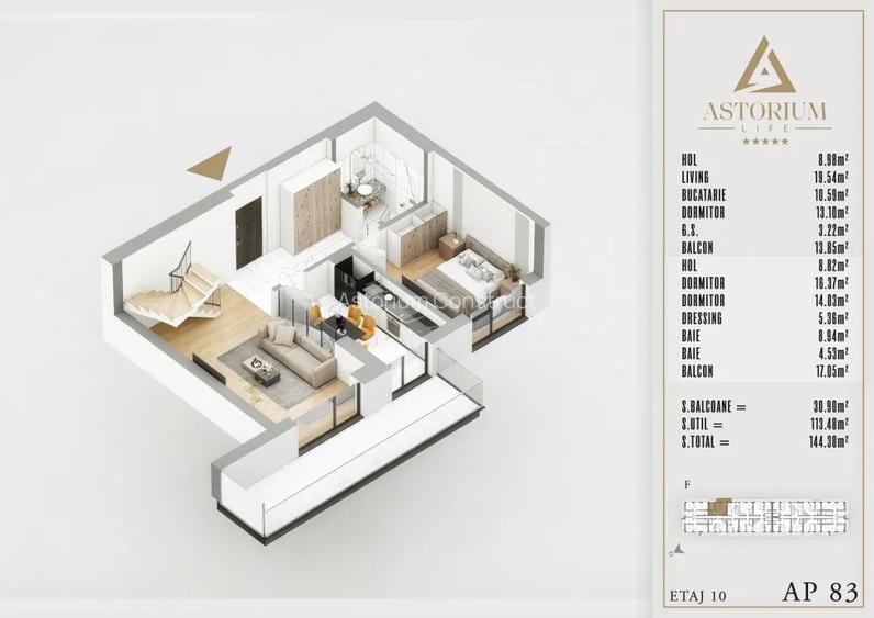 Apartament 4 Camere Premium cu Finisaje de Lux | Rezidențial | Comision 0% - 3