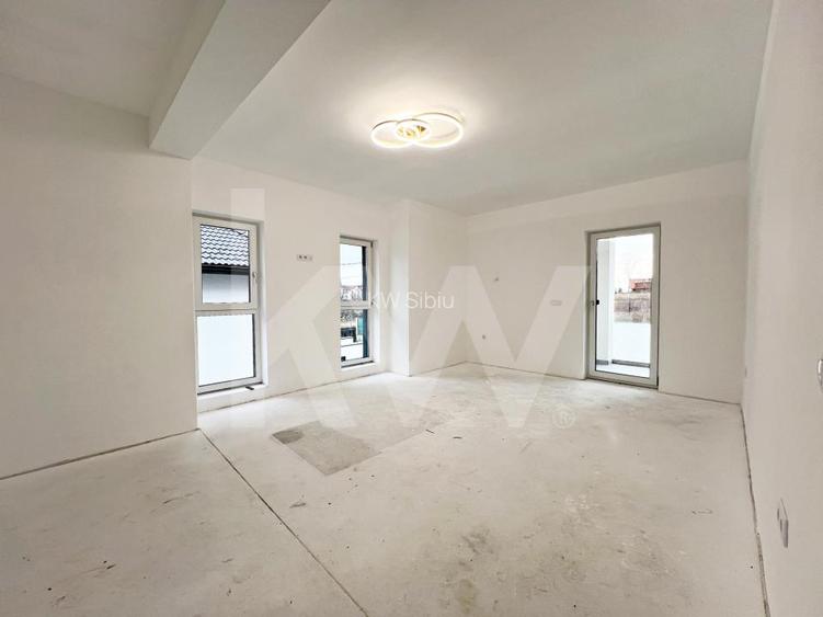 Casa individuala moderna P+E, 164 mp utili, teren 500 mp, Daia-10 min de Sibiu - 15
