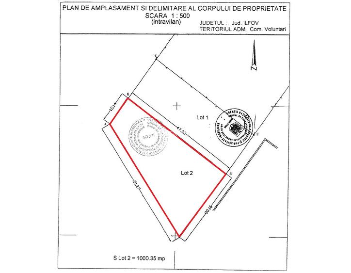Vanzare - teren 1000 mp - Iancu Nicolae-Pipera - 1