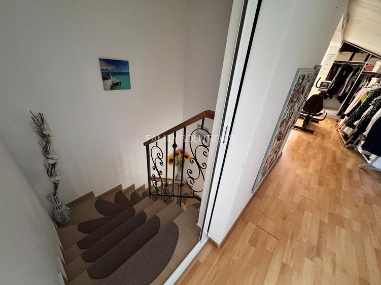 Casa P+1+M. 5 cam. Mobilata-Utilata complet. Teren 205mp - 10