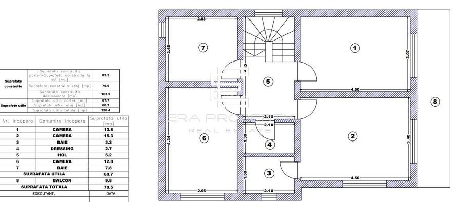Casa individuala /carport/teren 450 mp, Poplaca - 2