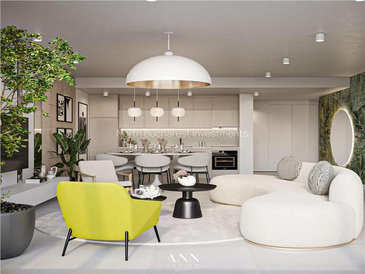 5 CAMERE CU GRADINA - PISCINA EXTERIOARA - LUX - PIPERA - 3