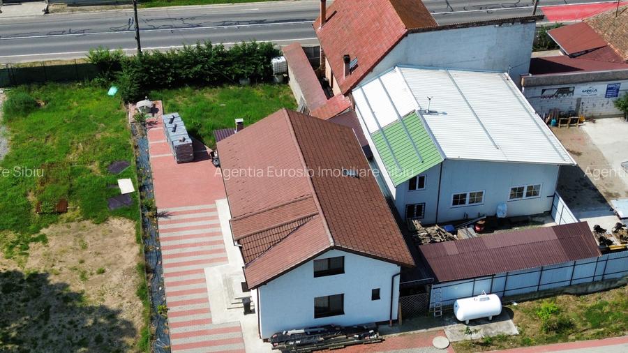 Casa tip vila constructie noua in Sacel, Sibiu teren 866 mp mobilata si utilata - 2