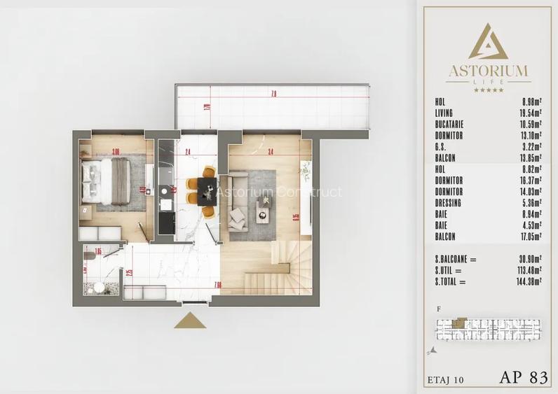 Apartament 4 Camere Premium cu Finisaje de Lux | Rezidențial | Comision 0% - 2