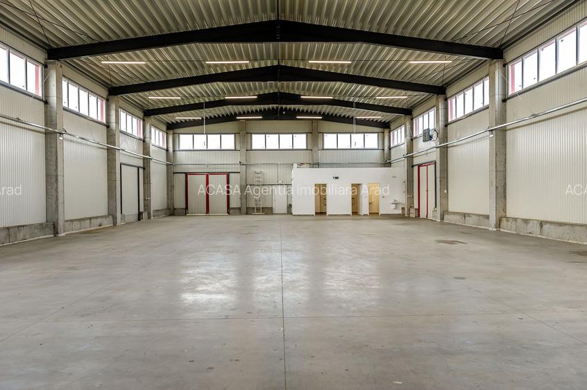 VANDUT - Hala industriala de vanzare in Parc Industrial UTA 2 Arad - 6