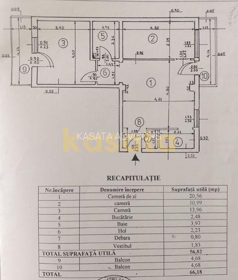 Apartament 3 camere | Aviației - 21