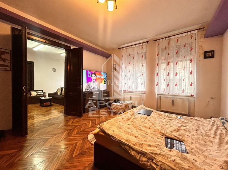 Apartament spațios 4 camere, 2 băi, parteer inalt în Piata Maria - 7