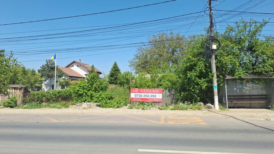 Teren de 500mp cu deschidere dublă 14/35m, strada principală Ciofliceni! - 5