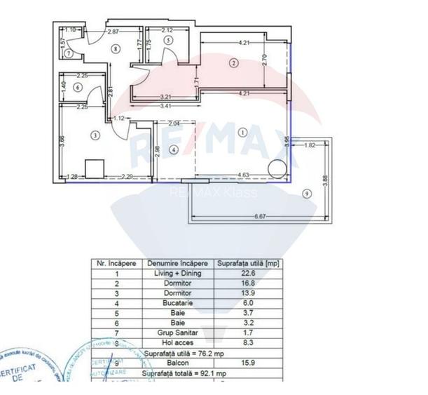 Apartament premium 3 camere  de vanzare in Floreasca | View panoramic - 17