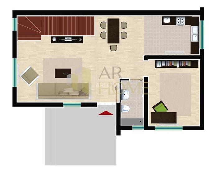 Casa P+1E tip duplex, 4 camere, 3 bai, Paulesti, langa Ploiesti - 5