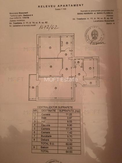 Tineretului langa parc si metrou, apartament 3 camere cu loc de parcare - 11