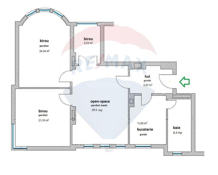 Spatiu birouri de inchiriat 115-165 mp Central - 9