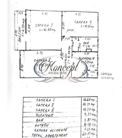 Apartament decomandat in cartierul Gheorgheni - 13