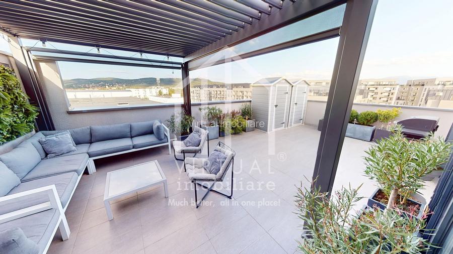 Penthouse de vanzare in Sibiu cu 3 camere 84 mp utili, terasa 52mp - 23