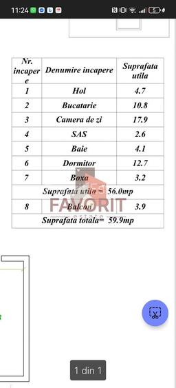 2 camere | mobilat si utilat | boxa | zona excelenta | - 14