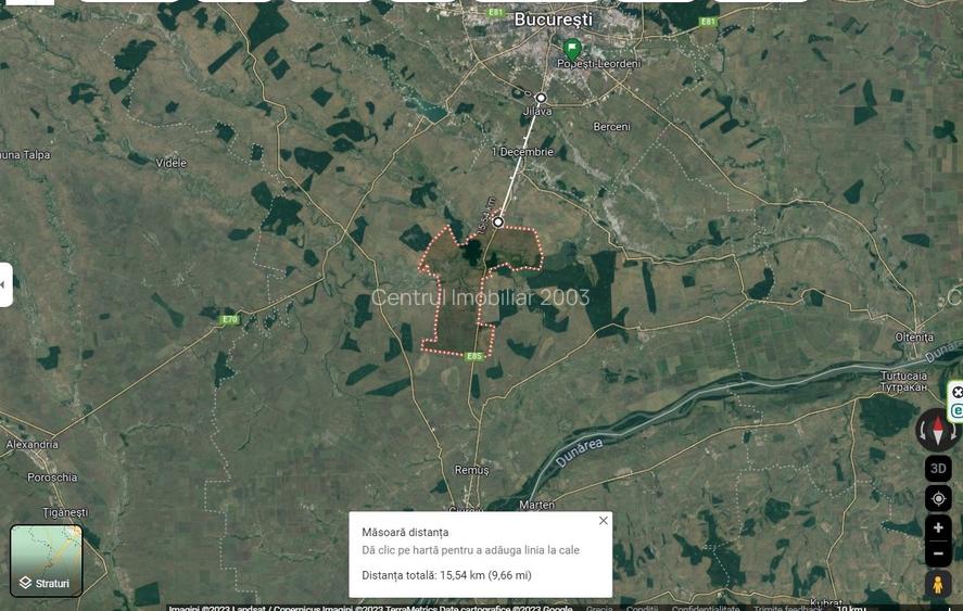 Teren de vanzare Calugareni Judetul Giurgiu - 2