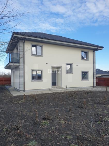 Casa moderna semifinisata la doar 20 km de cluj in Jucu de Mijloc P+E - 2