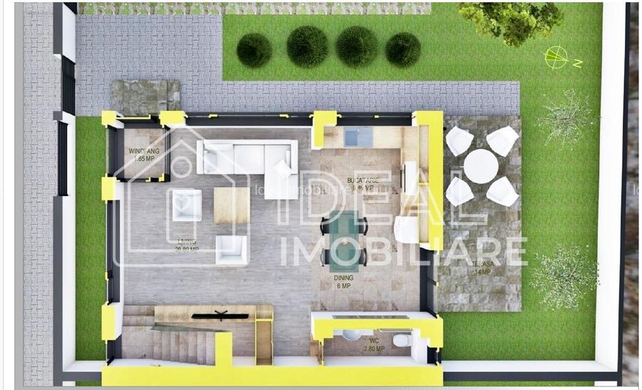 Casă modernă cu cu 4 camere si gradina, în Selimbar - 7