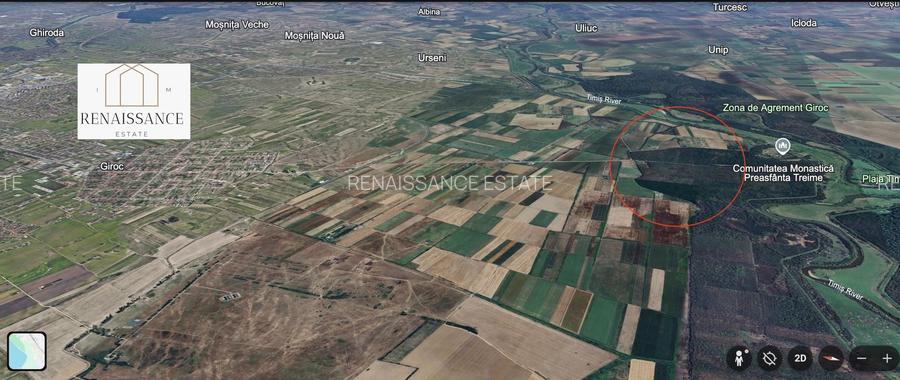 Giroc Teren 30.000mp PUZ APROBAT Pentru Case | Asfalt - Langa Padure - 7