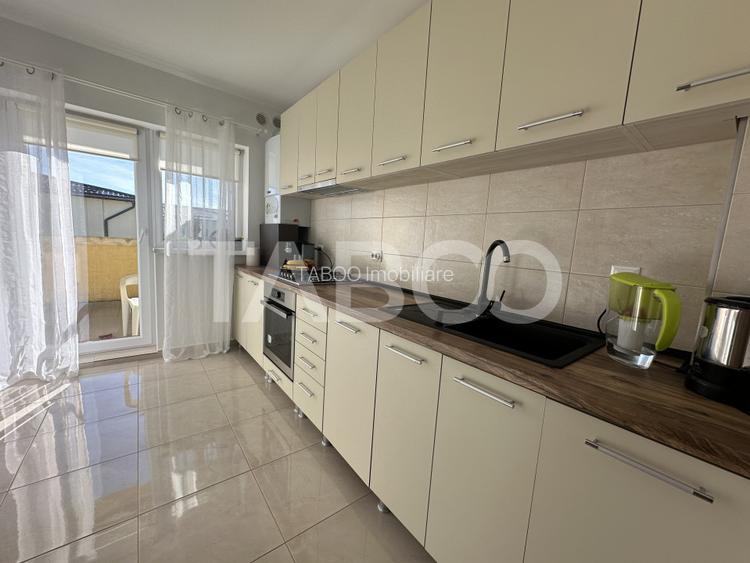 Apartament spatios si decomandat de vanzare parcare balcon Selimbar - 7