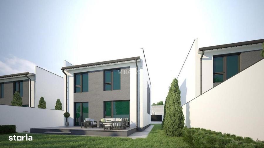 Casă individuală stil mediteranean, 138 mp, teren 398mp, 5 camere - 3