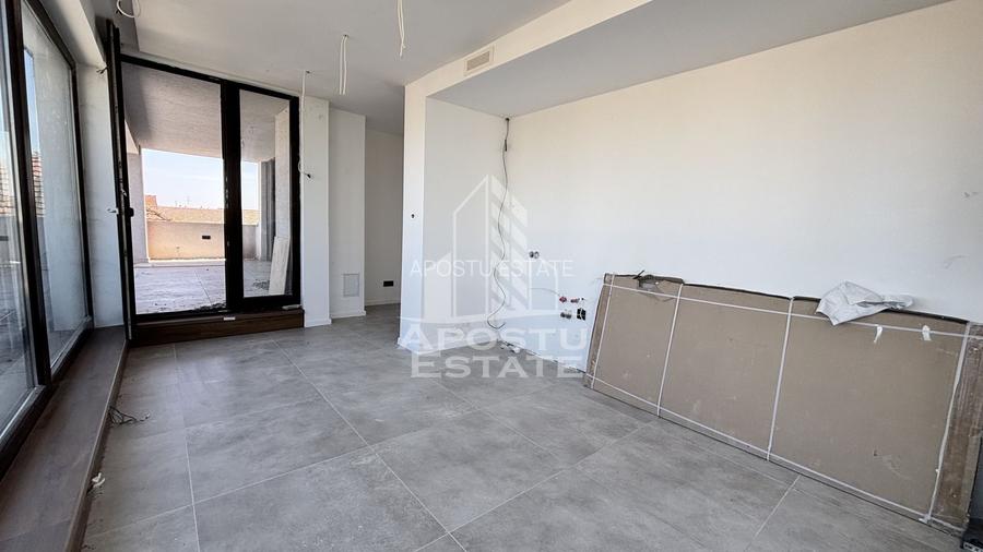 PENTHOUSE superb cu 3 camere si terasa mare in Timisoara | COMISION 0 - 13