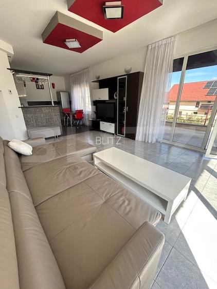 Apartament cu 2 camere, 60 mp + 60 mp terasa (penthouse) - Europa, Zorilor - 4