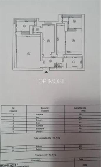 Apartament 2 camere decomandat, Podu Ros - Bd. Nicolae Iorga - 5