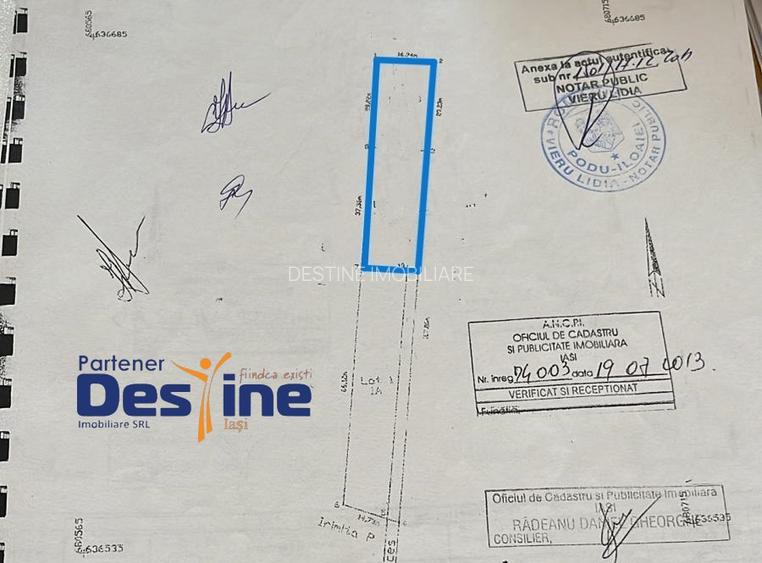 Comision 0%, Letcani, teren 1055 mp, 20.900 euro - 2