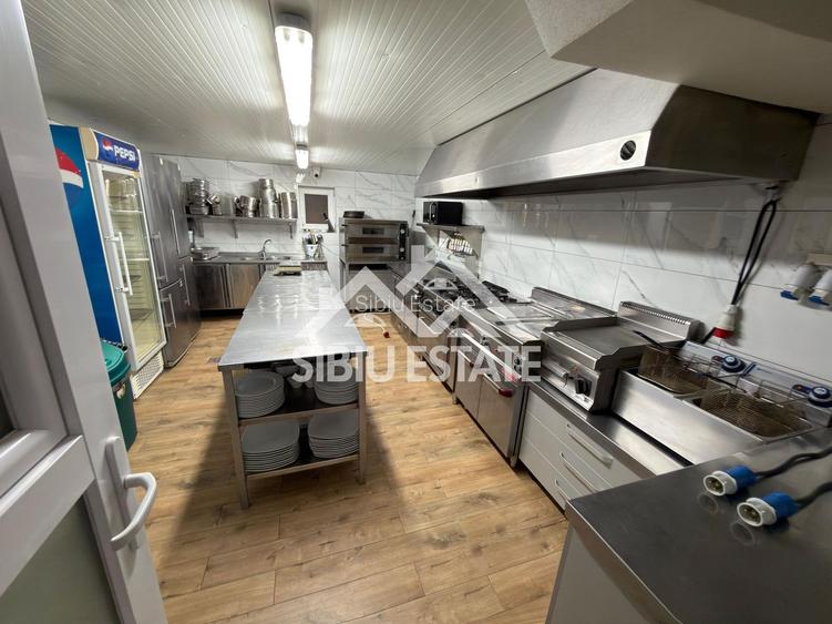 Spatiu restaurant- fast food echipat profesional Horeca Central Sibiu - 7