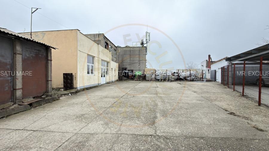 Inchiriere Cladire Productie, Depozitare 278 mp -Teren 1380 mp - Carei  - 9