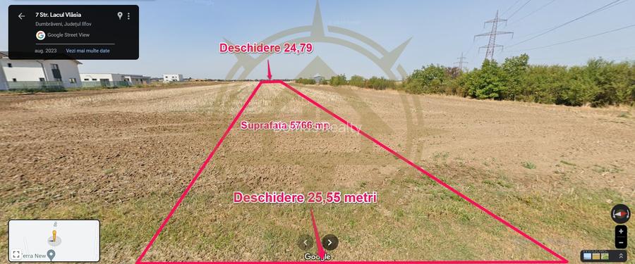 DOM00436 - De vanzare teren intravilan toate utilitatile Balotesti - 4