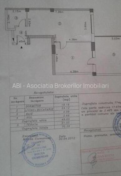 Ap. 2 cam. Piata Muncii bloc 2011 - 3