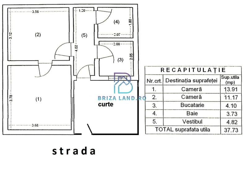 Soseaua Chitilei, zona Crusovat, casa 2 camere, baie, teren 60mp - 16
