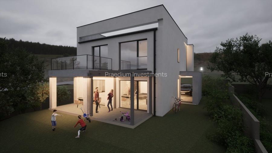 Casa individuală 4 camere in Popești, teren 716 mp, utili 184 mp - 2